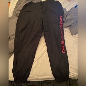 opening ceremony nylon track pants